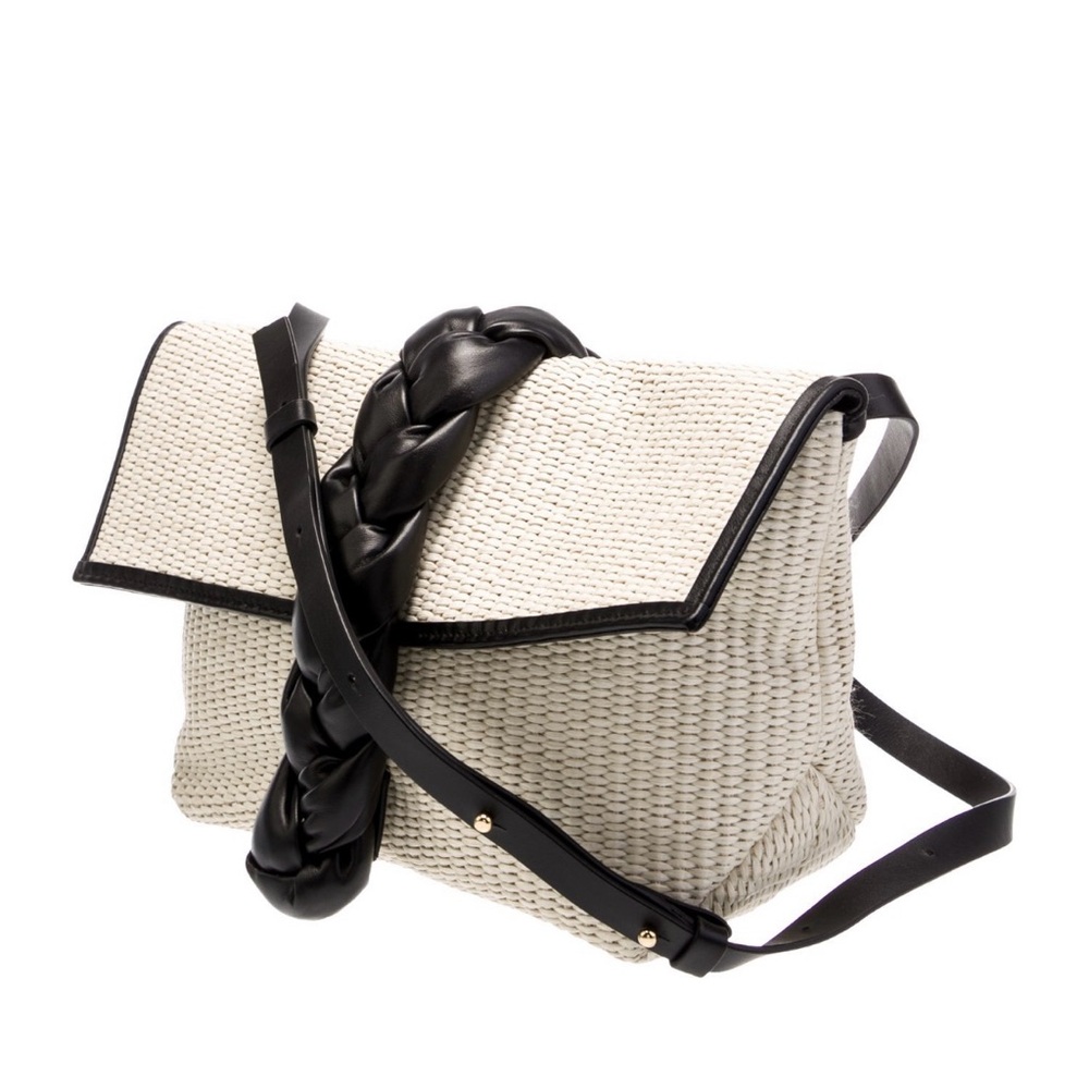 DeMellier Raffia Shoulder Bag - Picture 2 of 6